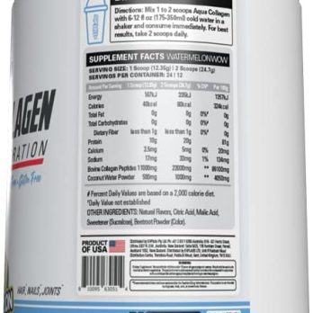 Alternative view of Aqua Collagen Protein + Hydration - EHPLabs