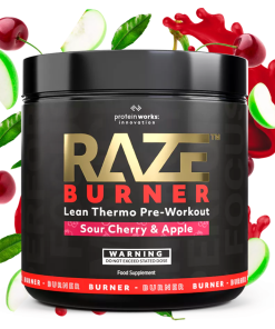 Een andere kijk op RAZE Burner - Pre Workout - Protein Works