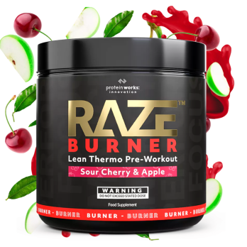 Een andere kijk op RAZE Burner - Pre Workout - Protein Works