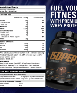 Isopept Hydrolyzed Whey Protein - EHPLabs - obrazek 4