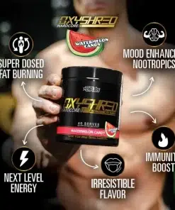 Alternative view of Oxyshred Hardcore – Thermogenic Burner – EHPlabs