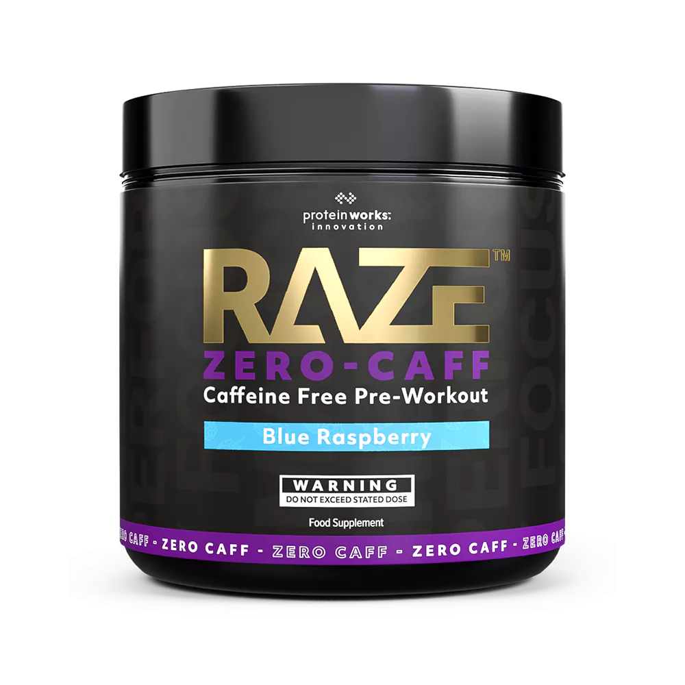 Raze Zero Caffeine Pre Workout Protein Works HolySupps.nl