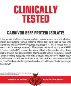 Carnivor 100% Beef Protein - Musclemeds - Imagen 3