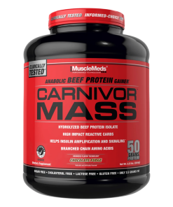 Carnivor Mass - 100% Beef Protein Mass Gainer 2,6KG - Musclemeds