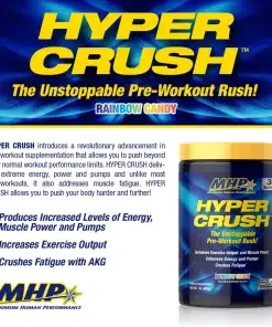 Hyper Crush Pre Work Out - 461GR - MHP Strong - Afbeelding 4