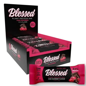 Blessed Pflanzenprotein-Riegel (12er-Pack)