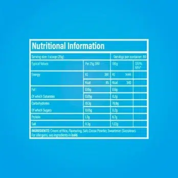 Een andere kijk op Trained by JP – Cream of Rice – COR 2kg
