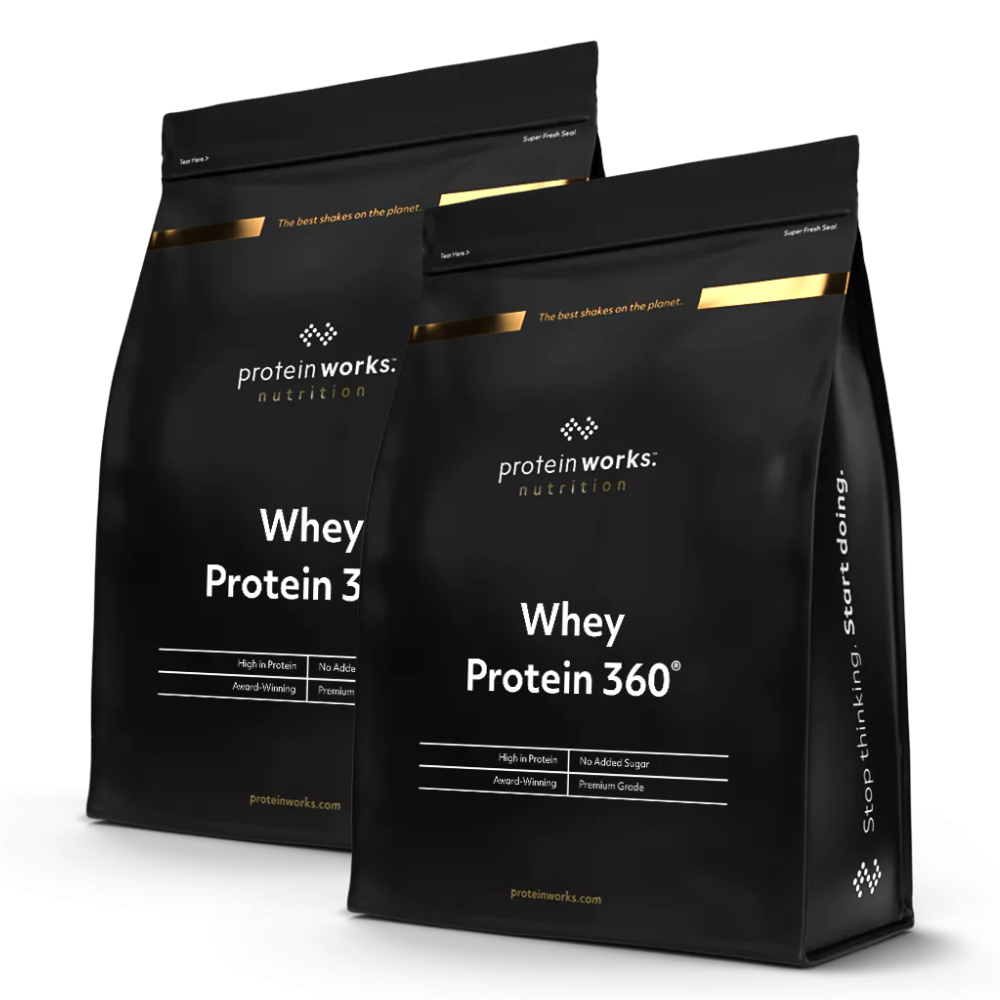 Whey Protein 360® - 2.4kg - Protein Works - Twin Pack - Holy-Supps.co.uk