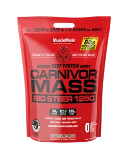 Carnivor Mass Big Steer 1250 - 6.7KG - Musclemeds