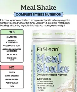 Fit & Lean - Meal Shake (450gr) - Afbeelding 4