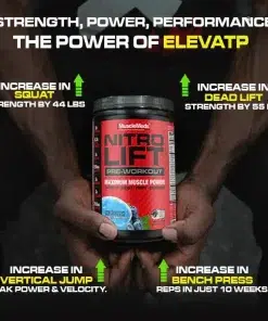 Musclemeds - Nitrolift Pre Workout (500gr) – Image 9