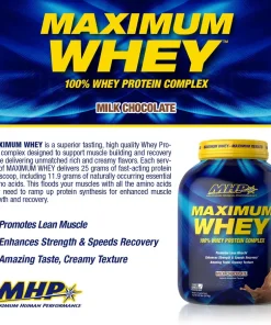 Alternative view of Maximum Whey Protein - MHP STRONG - 2.2KG