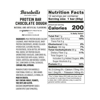Eine alternative Sichtweise auf Barebells Vegan Protein bar