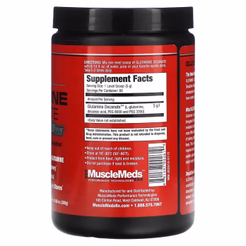 Een andere kijk op MuscleMeds - Glutamine Decanate - 300GR