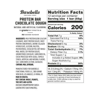 Een andere kijk op Barebells Vegan Protein bar