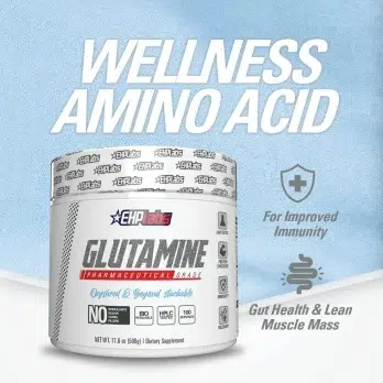 Autre point de vue sur le principe Glutamine | Recovery Amino Acids - EHPLabs