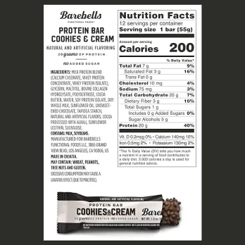 Een andere kijk op Barebells Protein bar