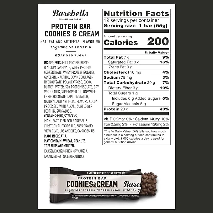 Barebells Protein bar - obrazek 2